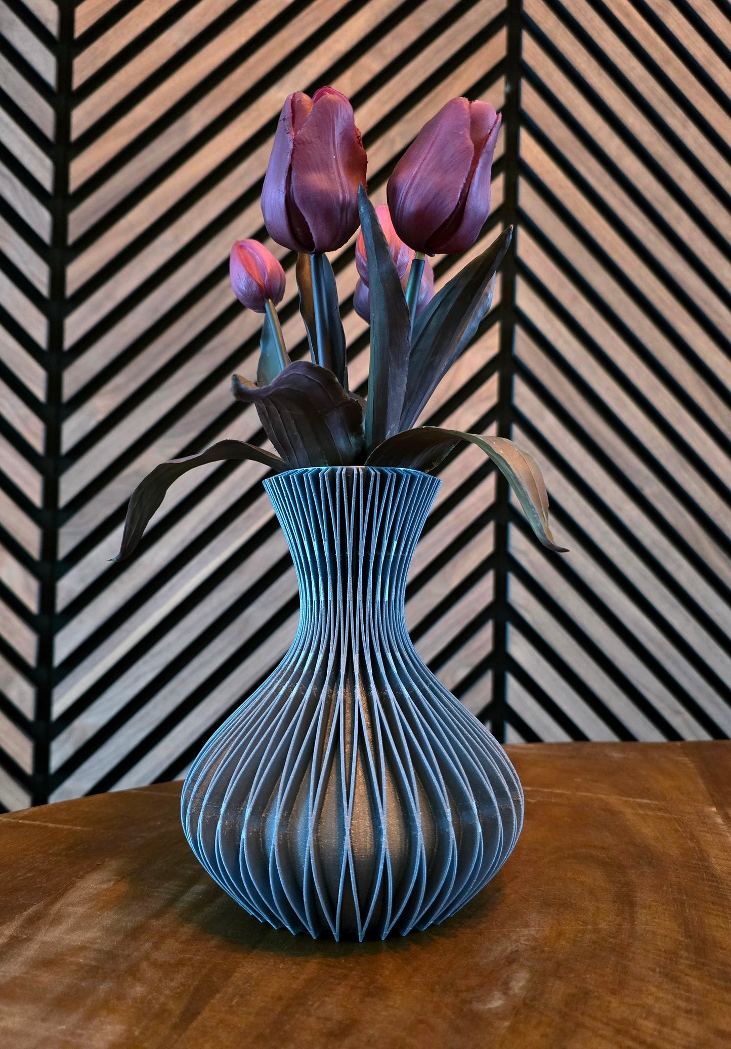 Bloemenvaas 'Polly' Zilver