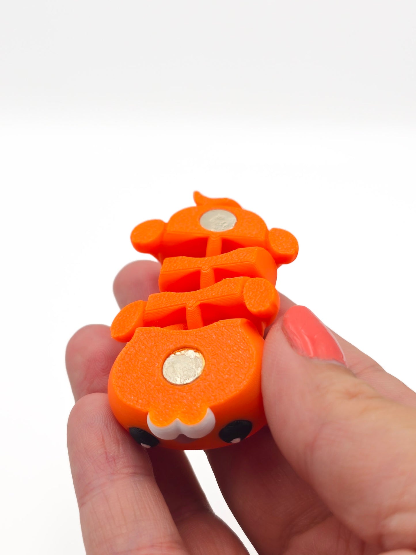 Kat Oranje Magneet