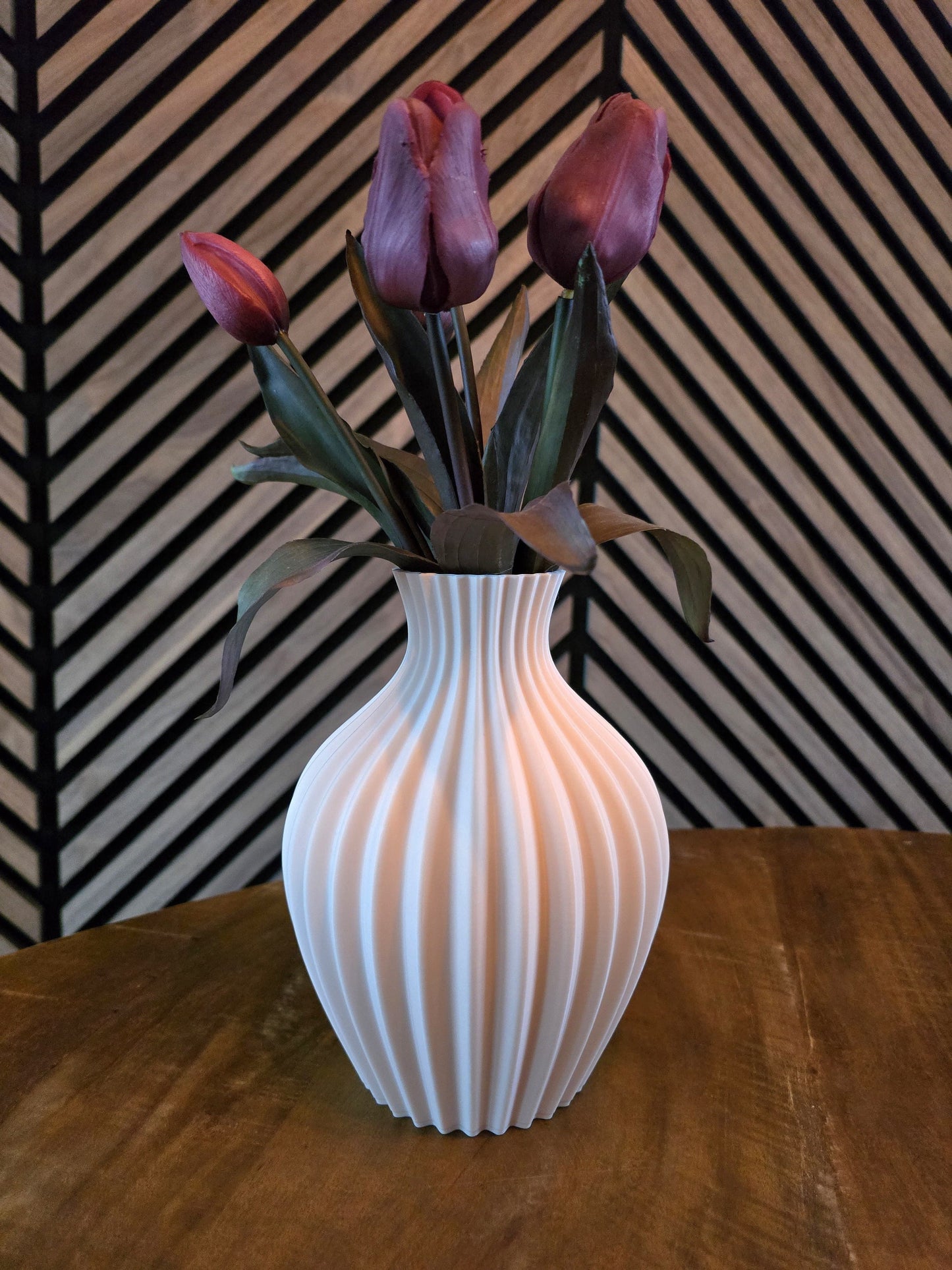 Bloemenvaas 'Ribbel'