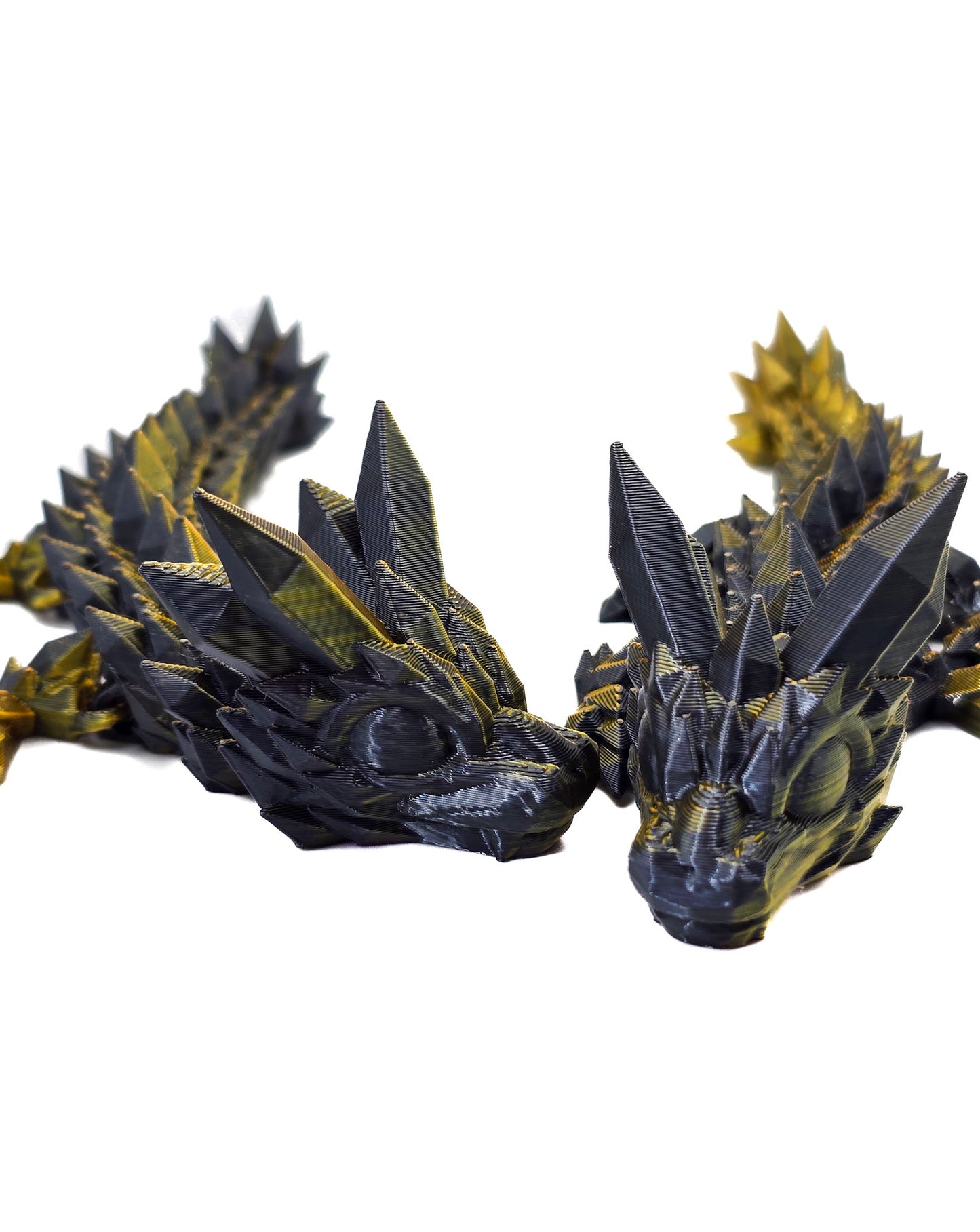 Crystal Draak Klein - Zwart/Goud