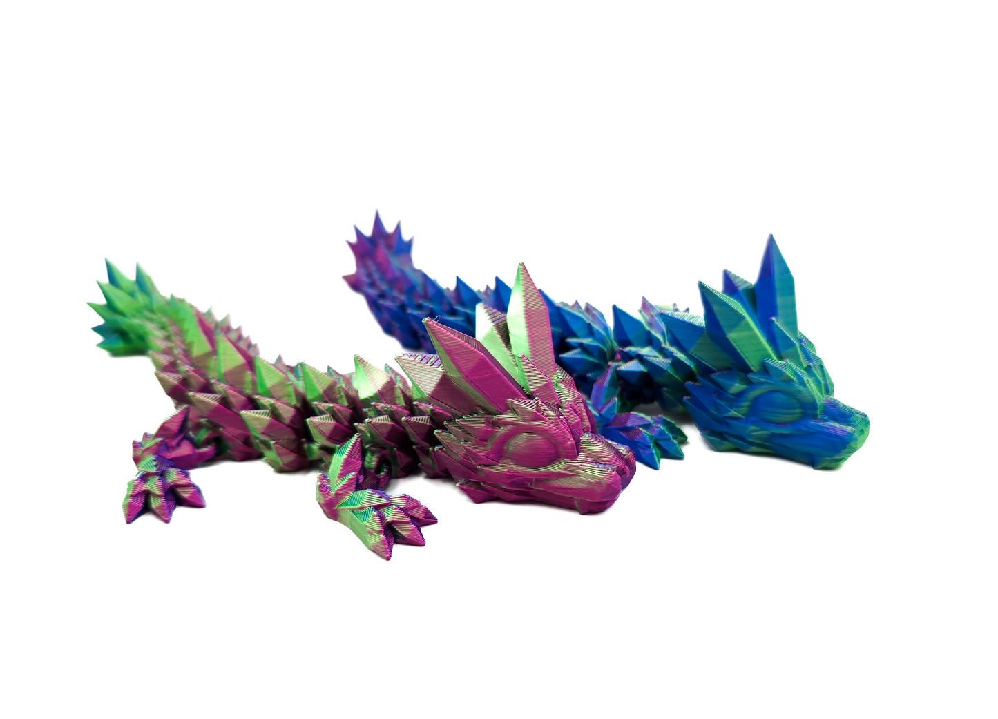 Crystal Draak Trio Kleur