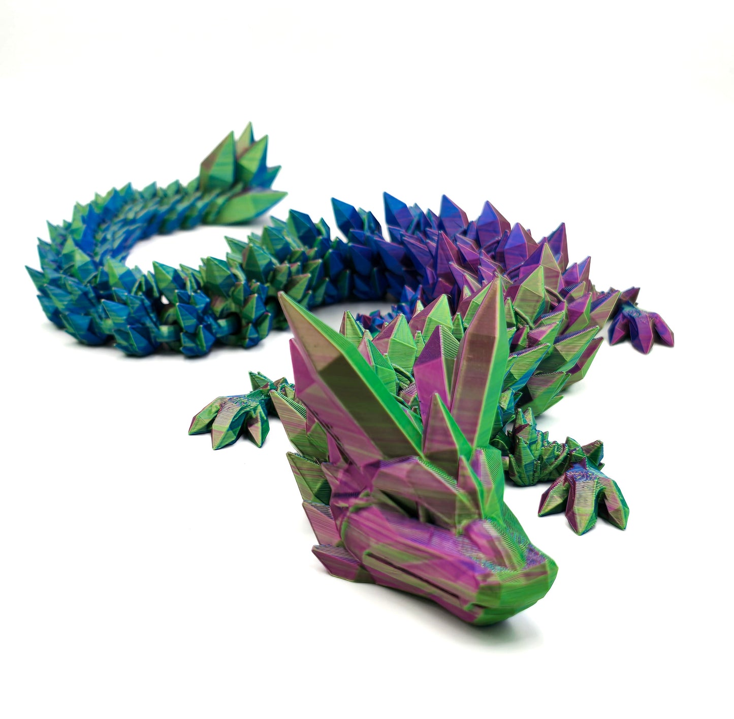 Crystal Draak Trio Kleur