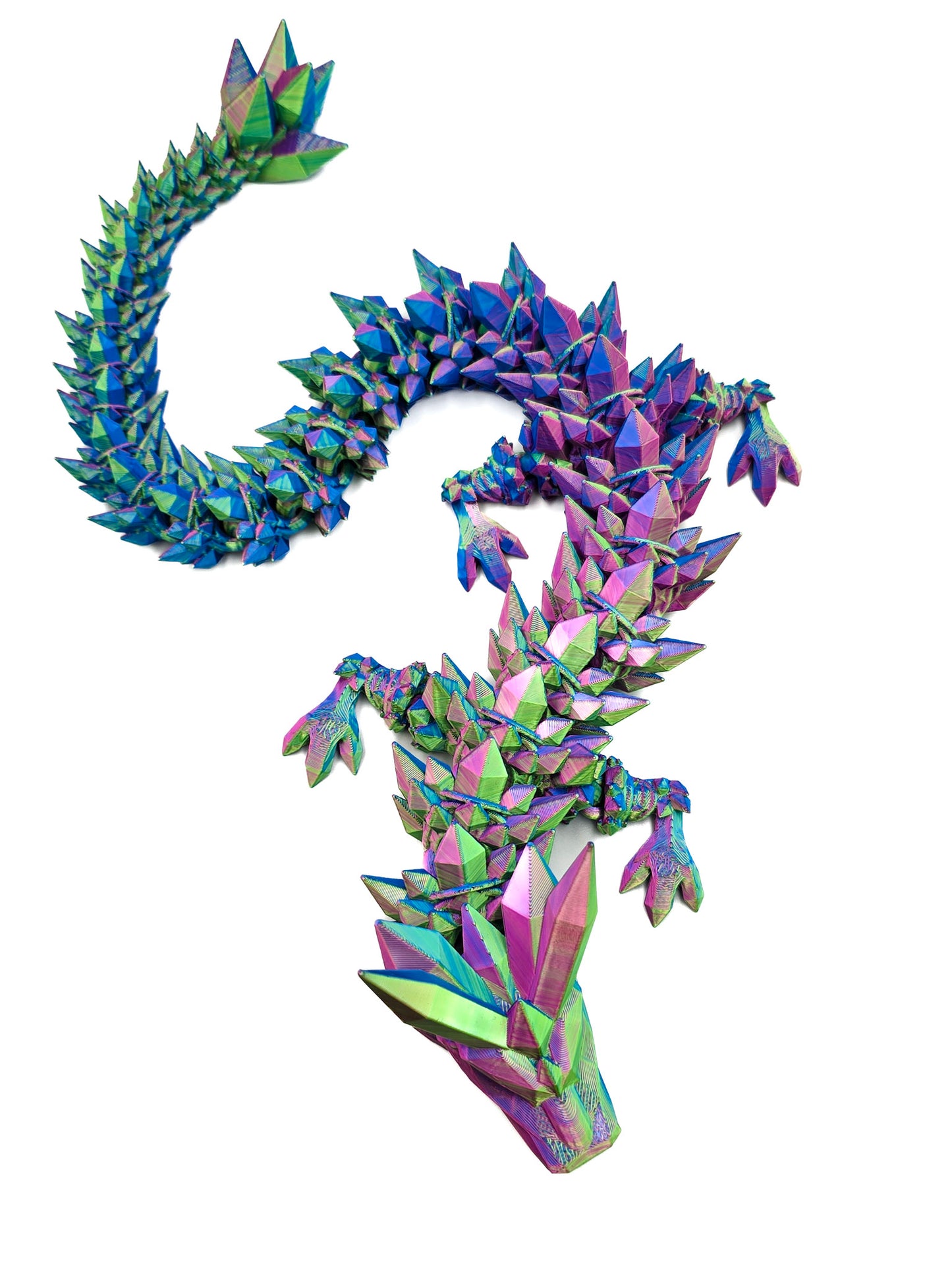 Crystal Draak Trio Kleur