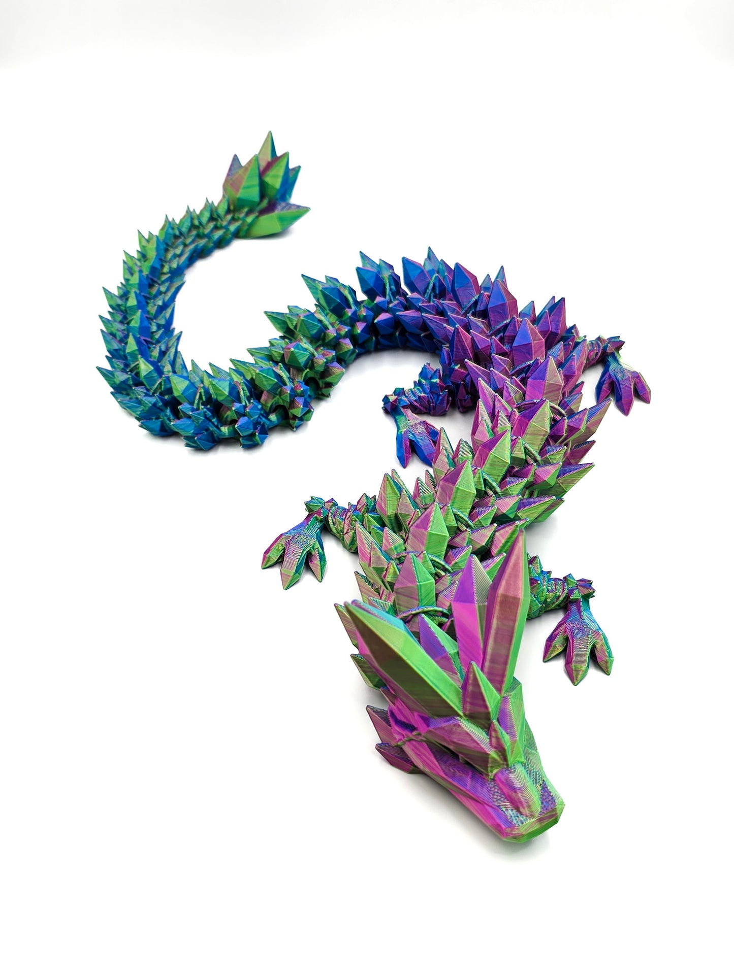 Crystal Draak Trio Kleur