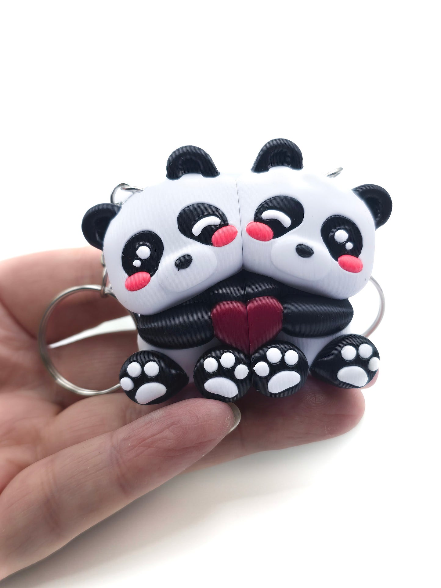 Panda koppelsleutelhanger