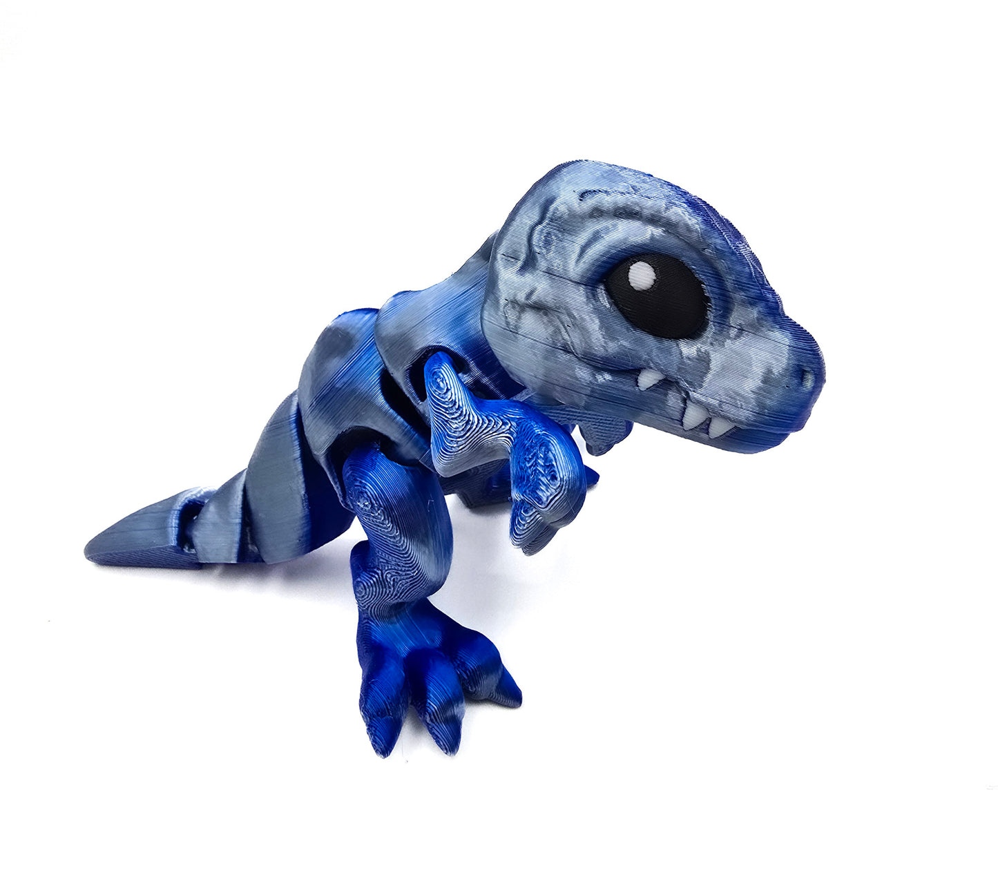 T-Rex Blauw Zilver