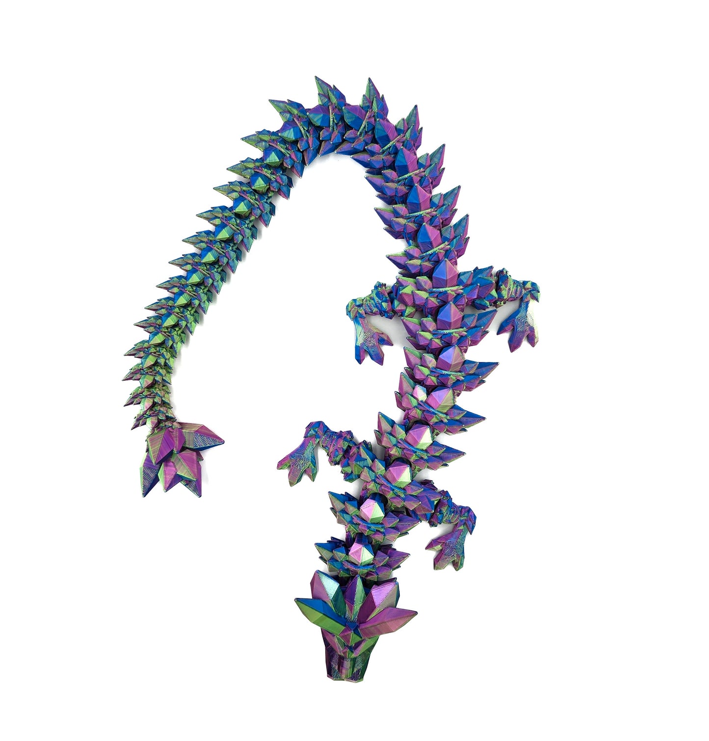 Crystal Draak Trio Kleur