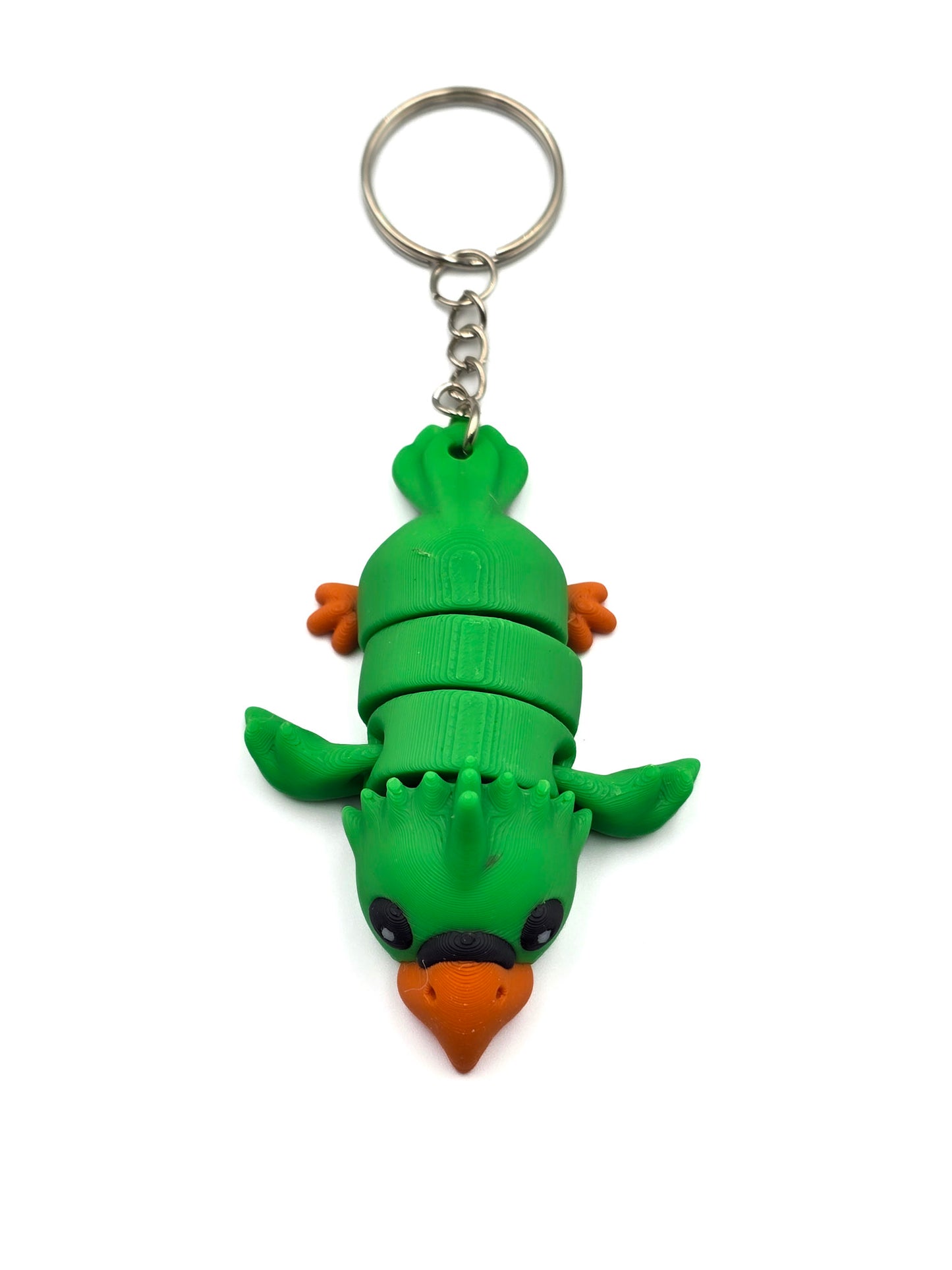 Vogel Sleutelhanger - Papagaai Groen