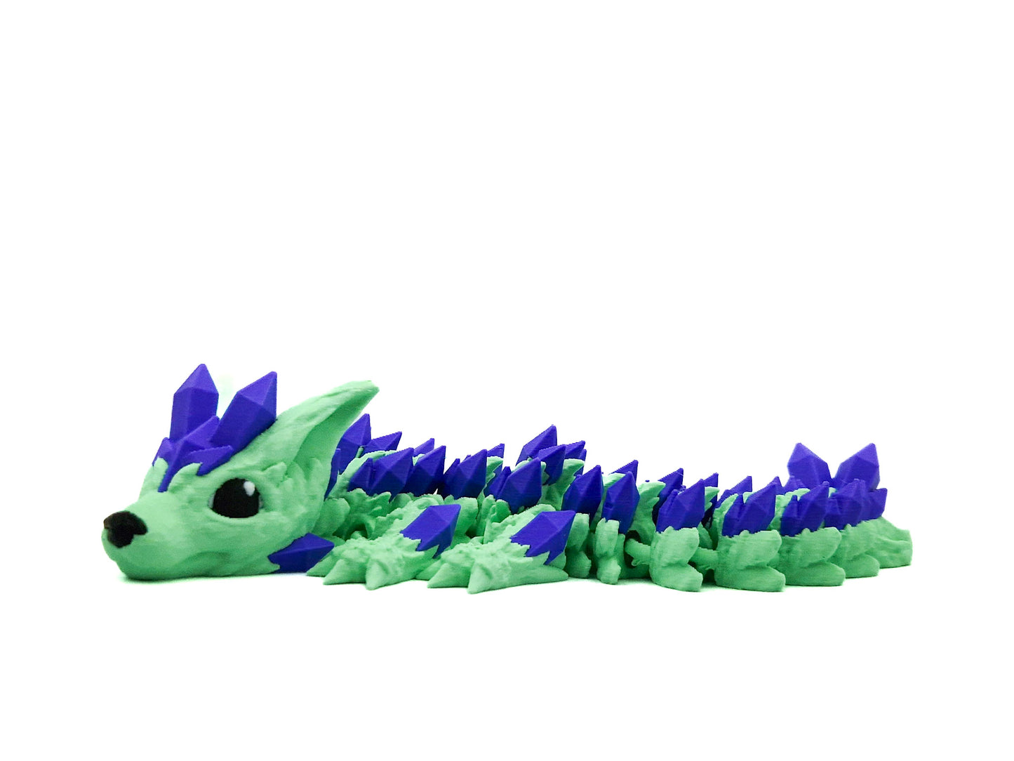 De combinatie van Mystieke Kracht en Fantasie Ontdek de kracht van de nacht met de 3D geprinte weerwolf draak. Voeg deze draak vandaag nog toe aan je collectie!