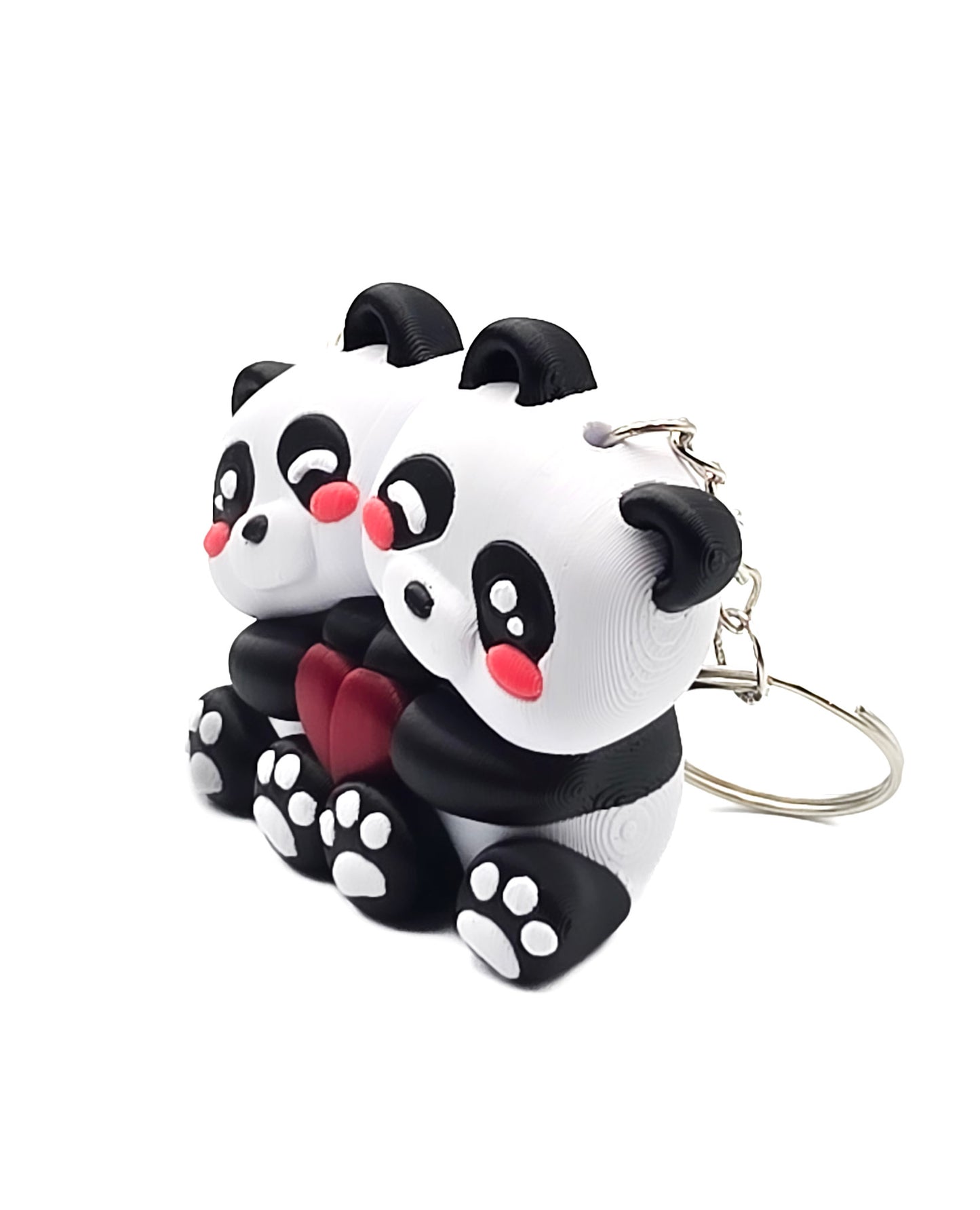 Panda koppelsleutelhanger