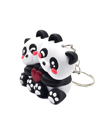 Panda koppelsleutelhanger