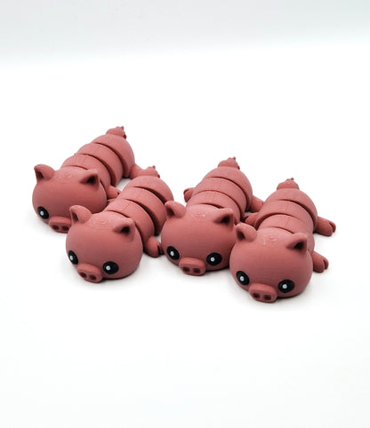 Pig Flexi Keychain