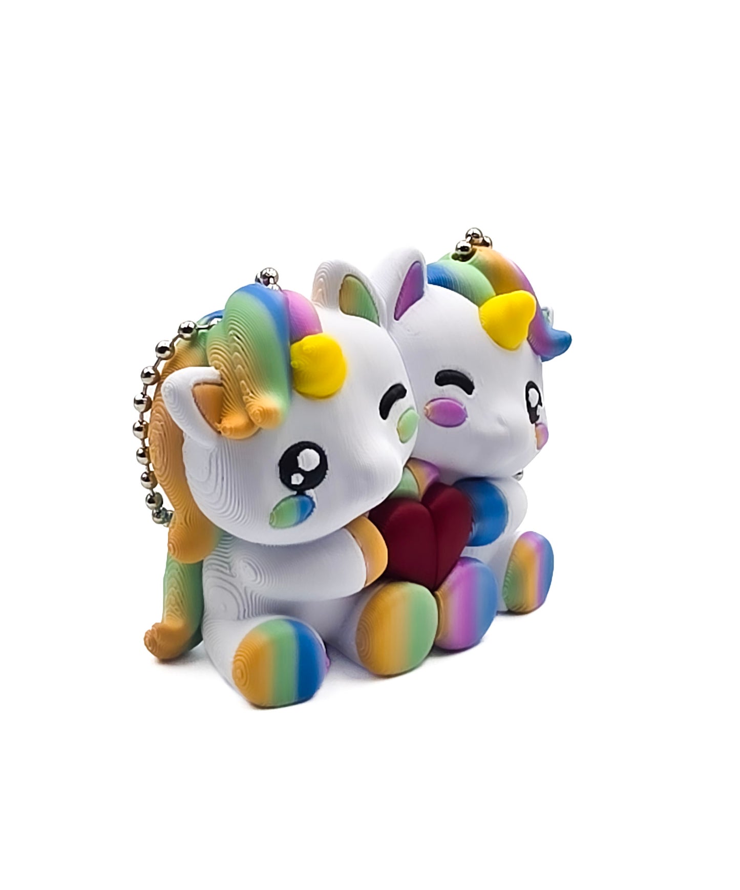 Unicorn koppelsleutelhanger