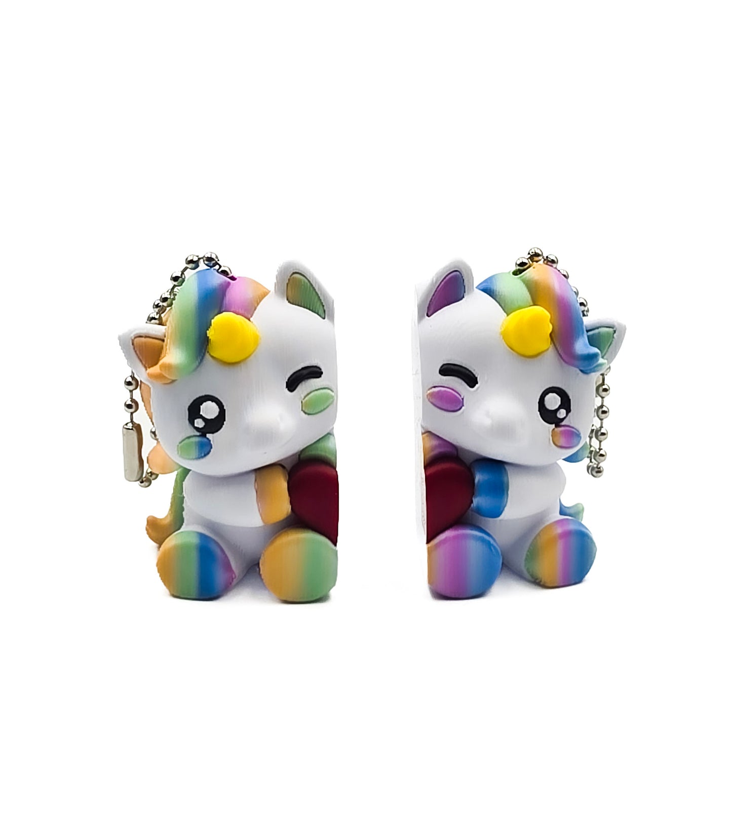 Unicorn koppelsleutelhanger