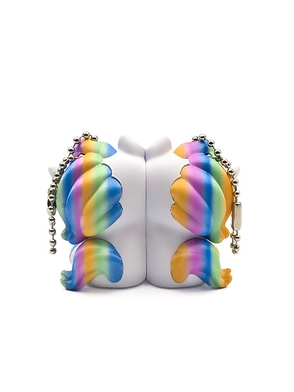 Unicorn koppelsleutelhanger
